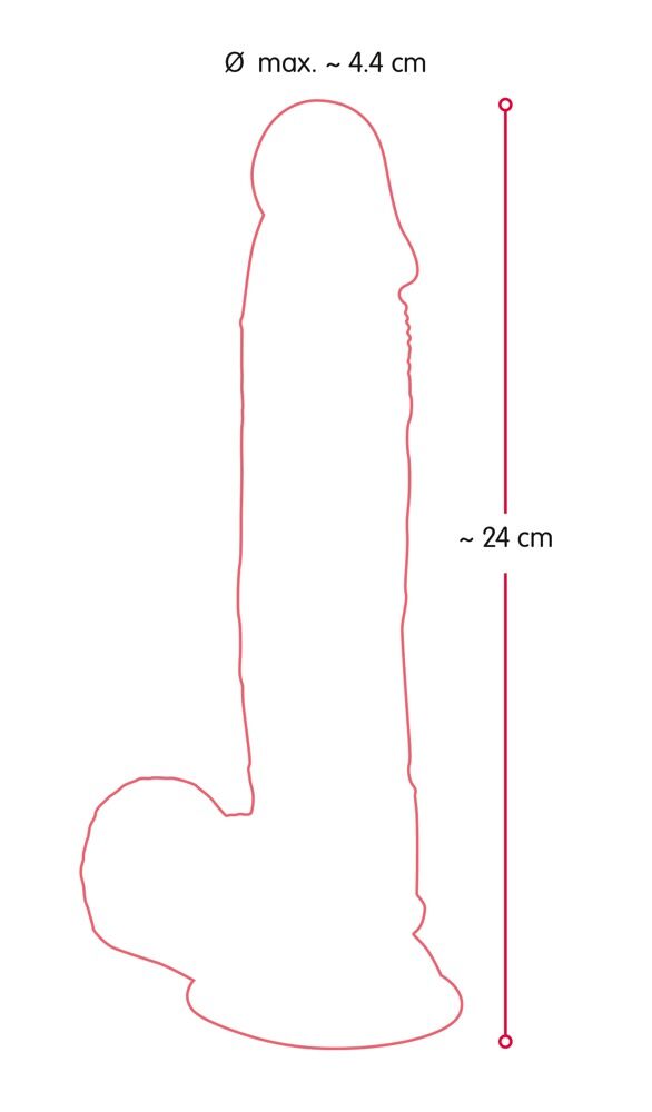 Dildo Pieghevole Realistico Medium - immagine 4