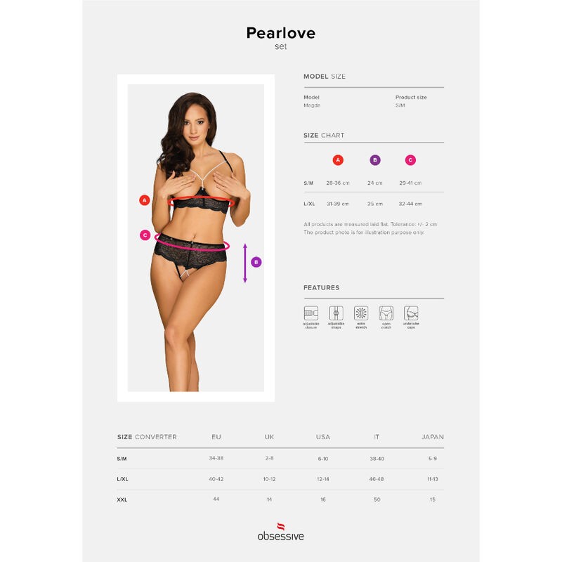 Completo Set Due Pezzi PEARLOVE M/L - immagine 6