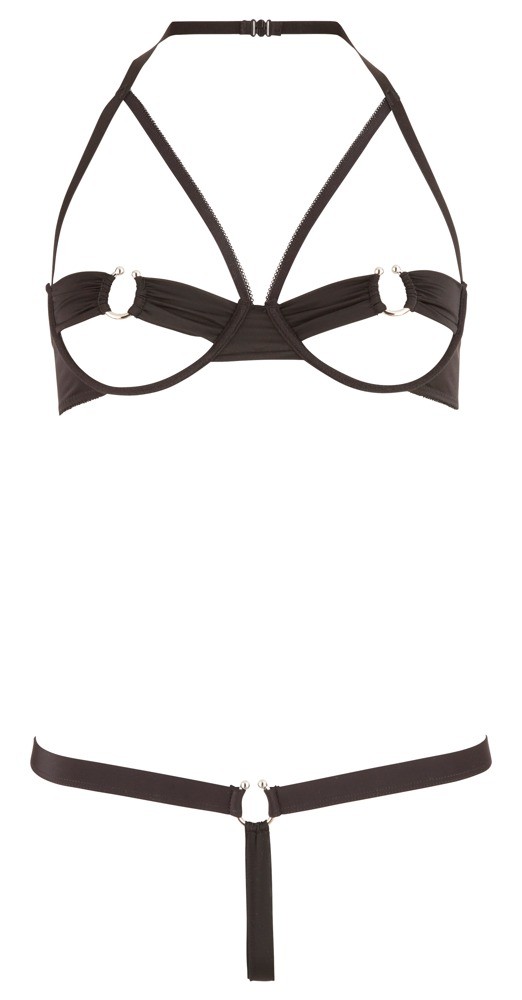 Set Reggiseno Perizoma Aperte Taglia S - immagine 5