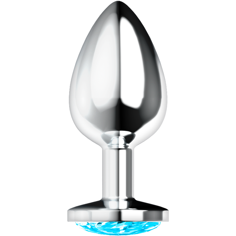Plug Anale Cristallo BLU - L - immagine 2
