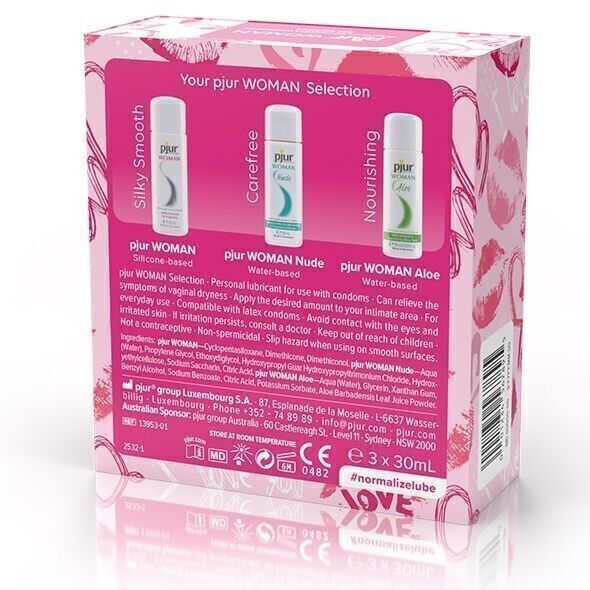 PJUR DONNA LUBRIFICANTI SET 3 UNITÀ x 30 ML - immagine 4