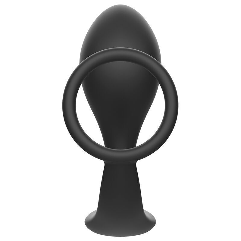 ANAL PLUG E COCK RING NERO - immagine 4