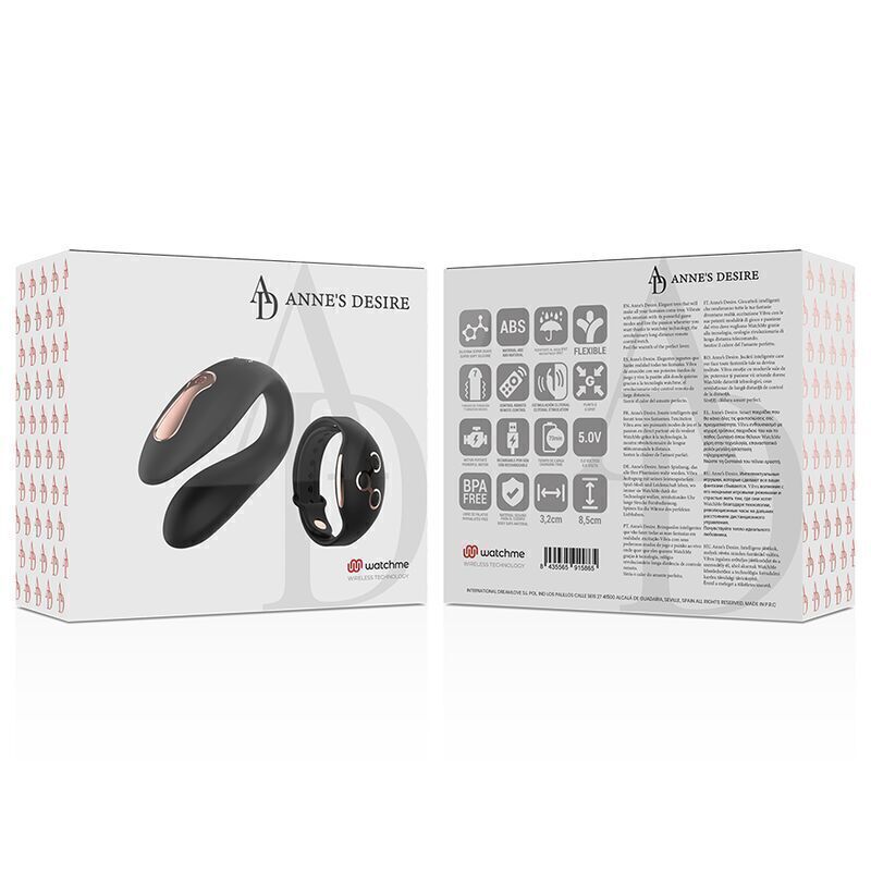 DUAL PLEASURE WATCHME NERO / ORO - immagine 15