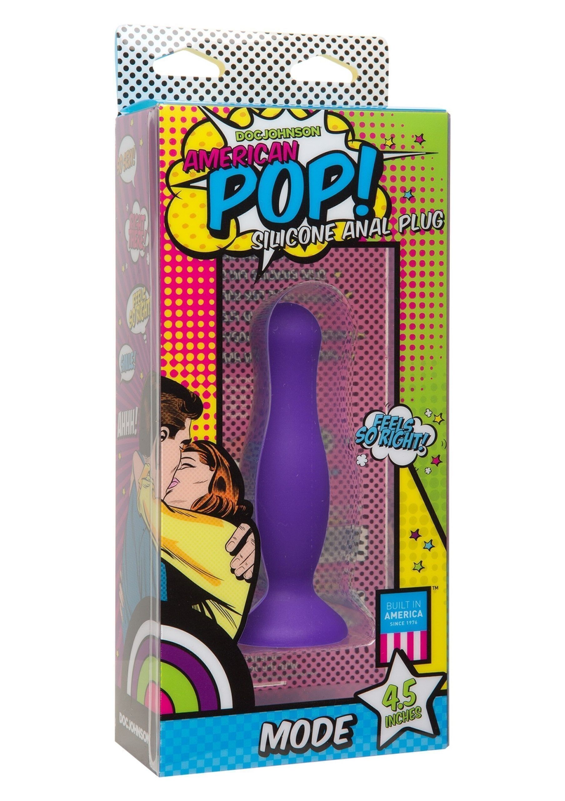 Plug anale American Pop Viola - immagine 3