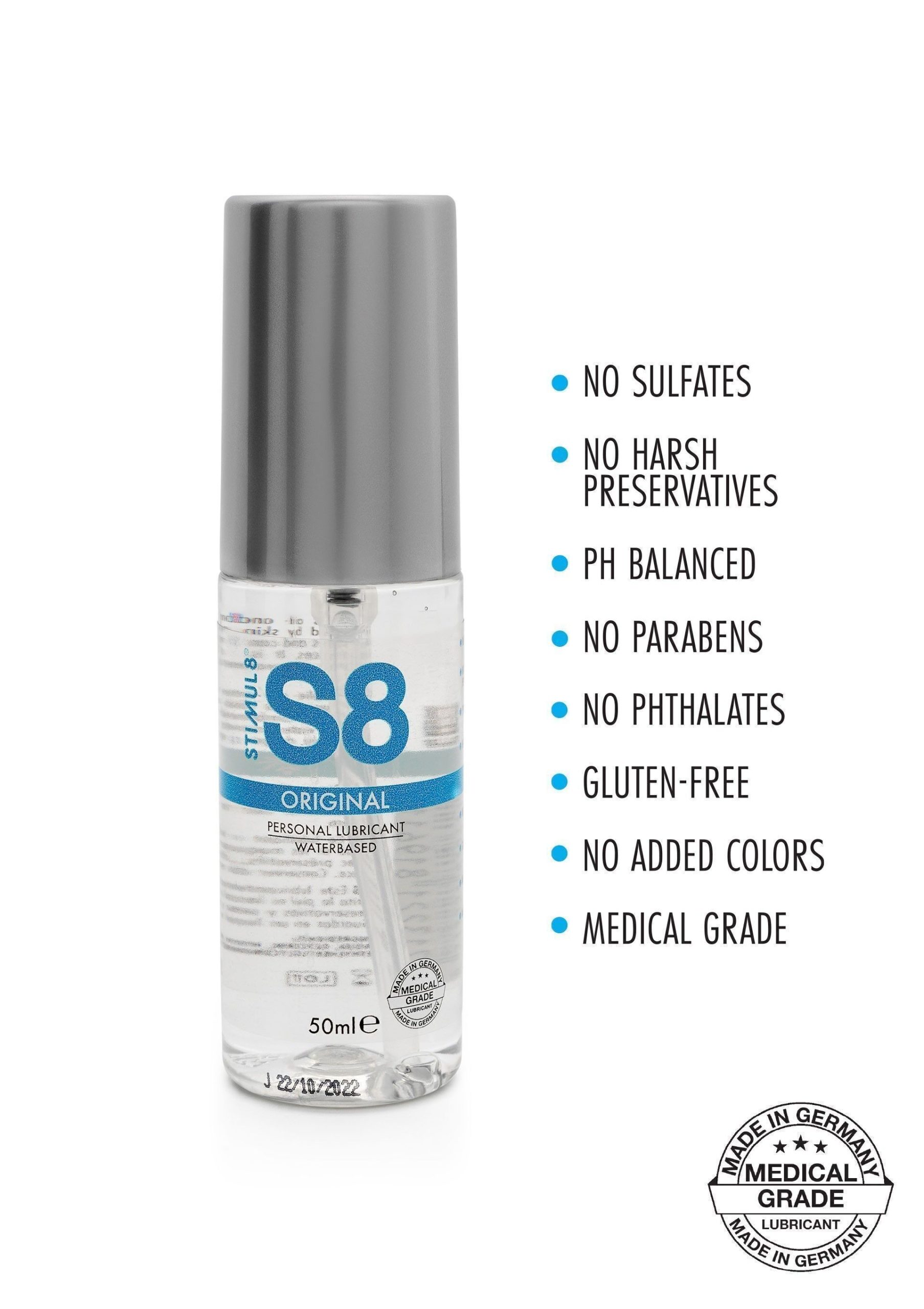 S8 Lubrificante a base d'acqua 50ml - immagine 3