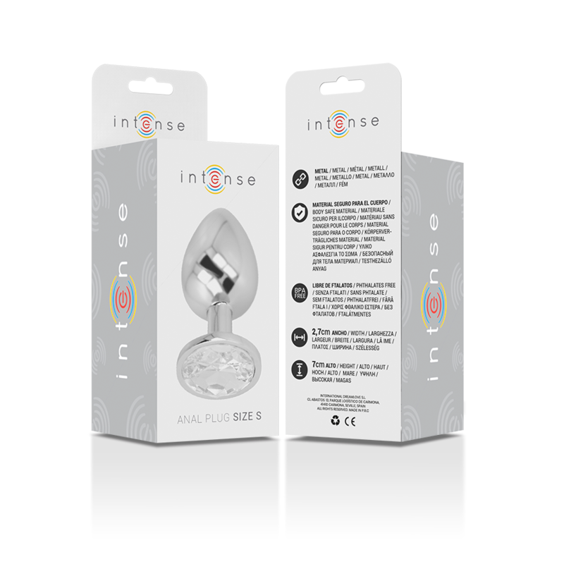 Anal Plug S Argento Intense - immagine 4