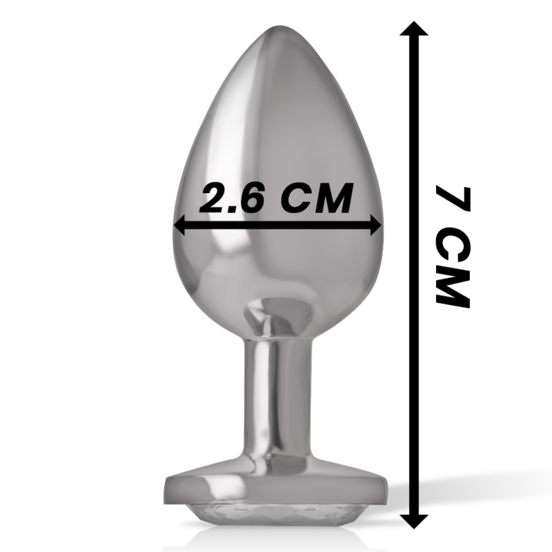 Anal Plug S Argento Intense - immagine 3