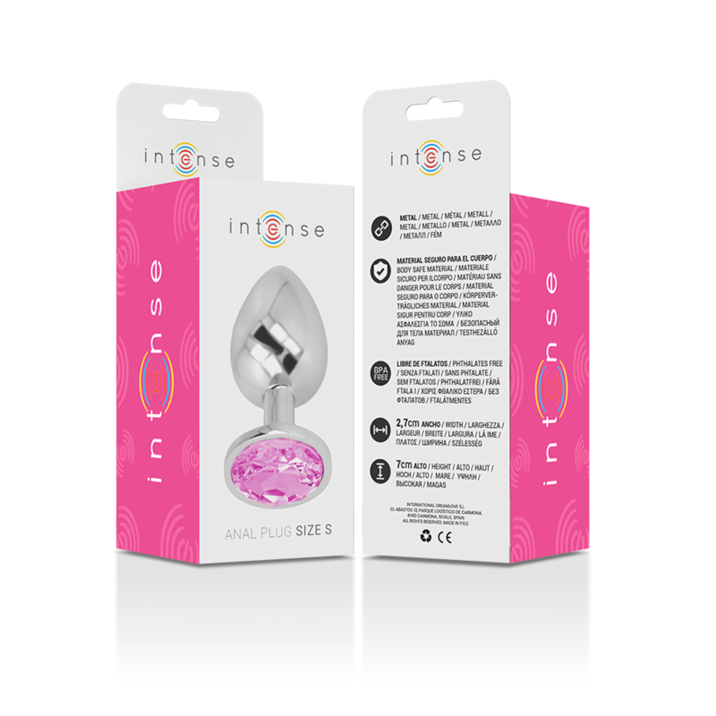 Anal Plug S Rosa Intense - immagine 4