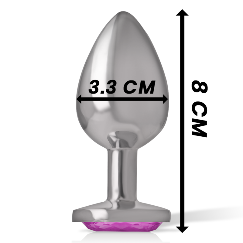 Anal Plug M Rosa Intense - immagine 2